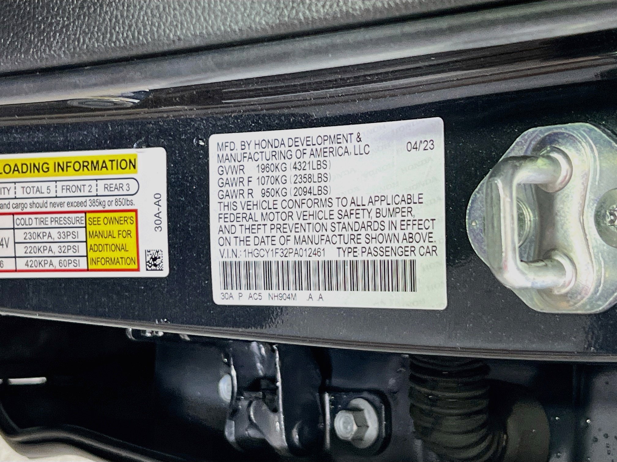 Used 2023 Honda Accord EX image 30