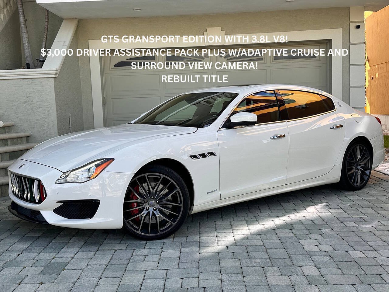 Used 2017 Maserati Quattroporte GTS GranSport RWD image 1
