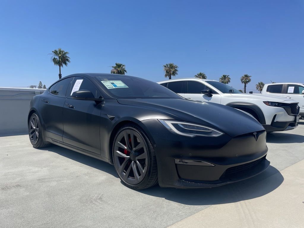 Used 2021 Tesla Model S Plaid AWD/4WD image 1