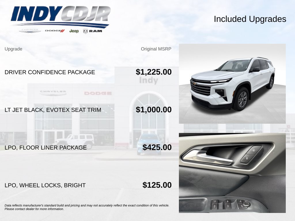 Used 2026 Chevrolet Traverse LT w/ Driver Confidence Package FWD image 4