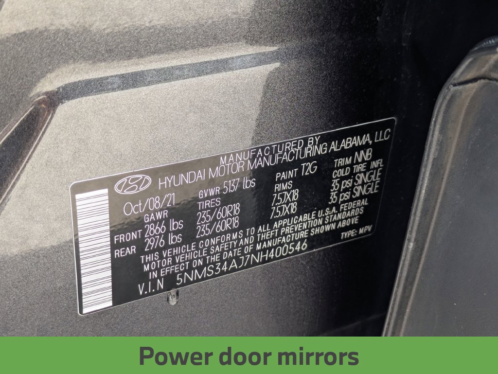 Used 2022 Hyundai Santa Fe SEL w/ Convenience + Premium Package FWD image 31