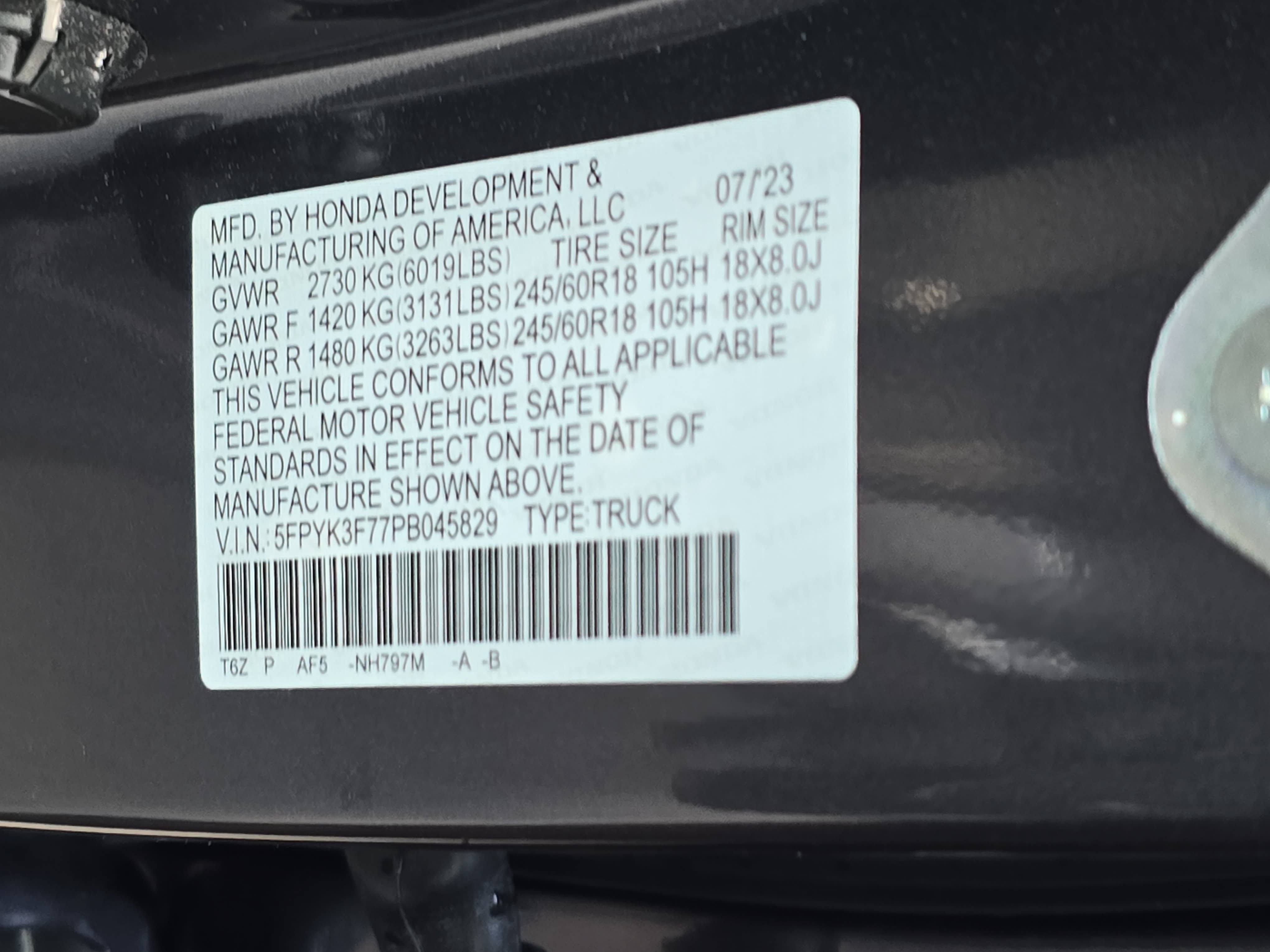 Used 2023 Honda Ridgeline RTL-E image 36
