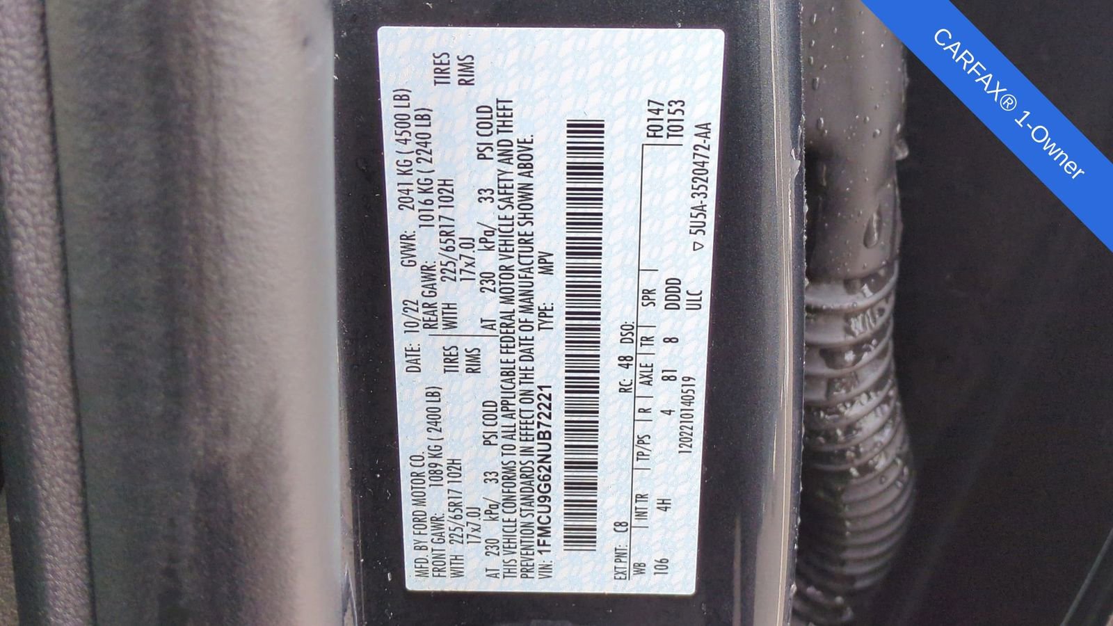 Used 2022 Ford Escape SE w/ Convenience Package image 74