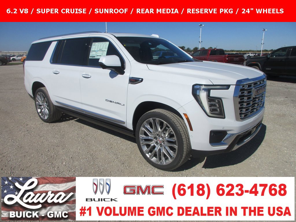 New 2026 GMC Yukon XL Denali w/ Denali Reserve Package
