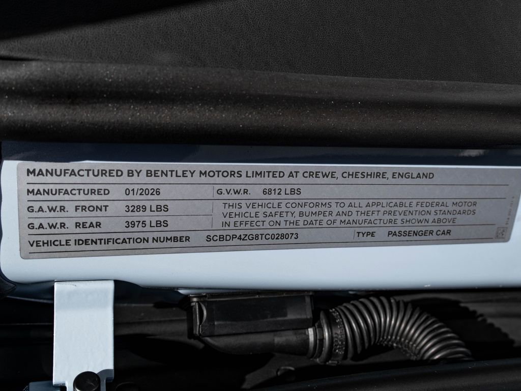 New 2026 Bentley Continental GTC image 38
