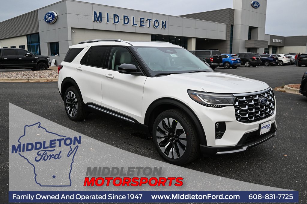 New 2026 Ford Explorer Platinum w/ LUX Leather Package