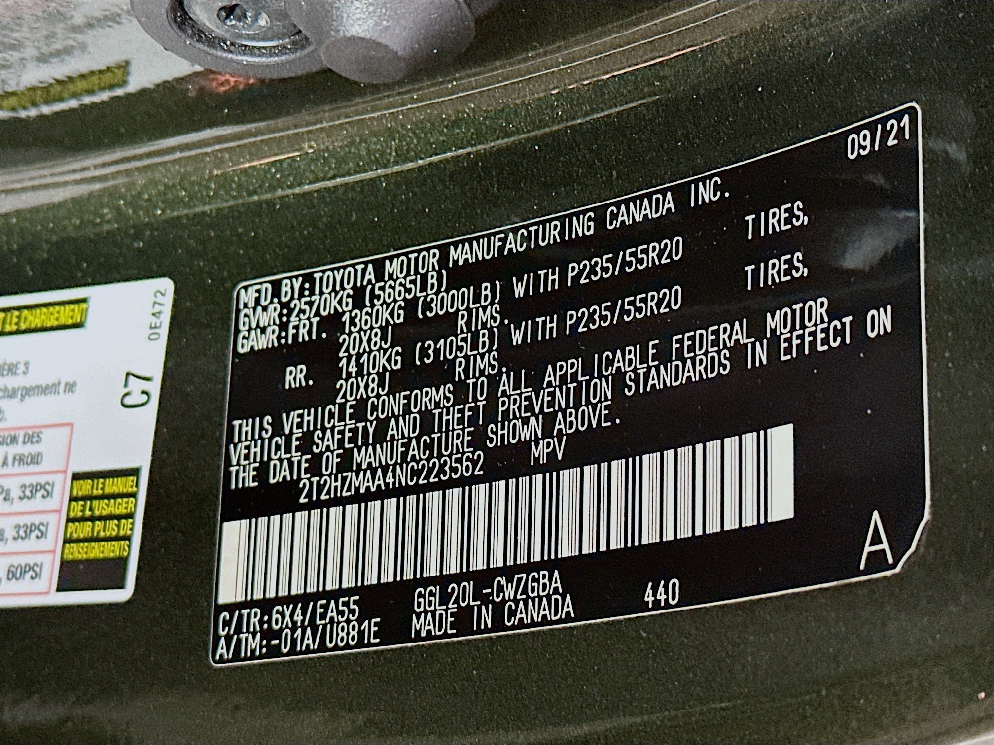 Certified 2022 Lexus RX 350 FWD w/ Premium Package image 36