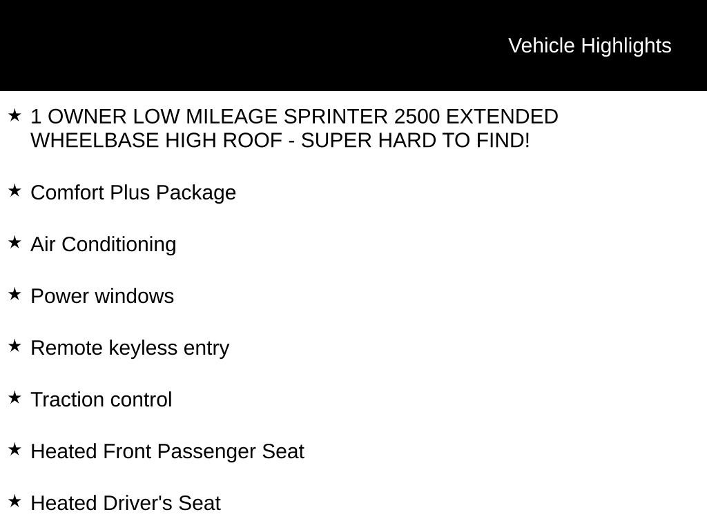 Used 2020 Mercedes-Benz Sprinter 2500 image 5