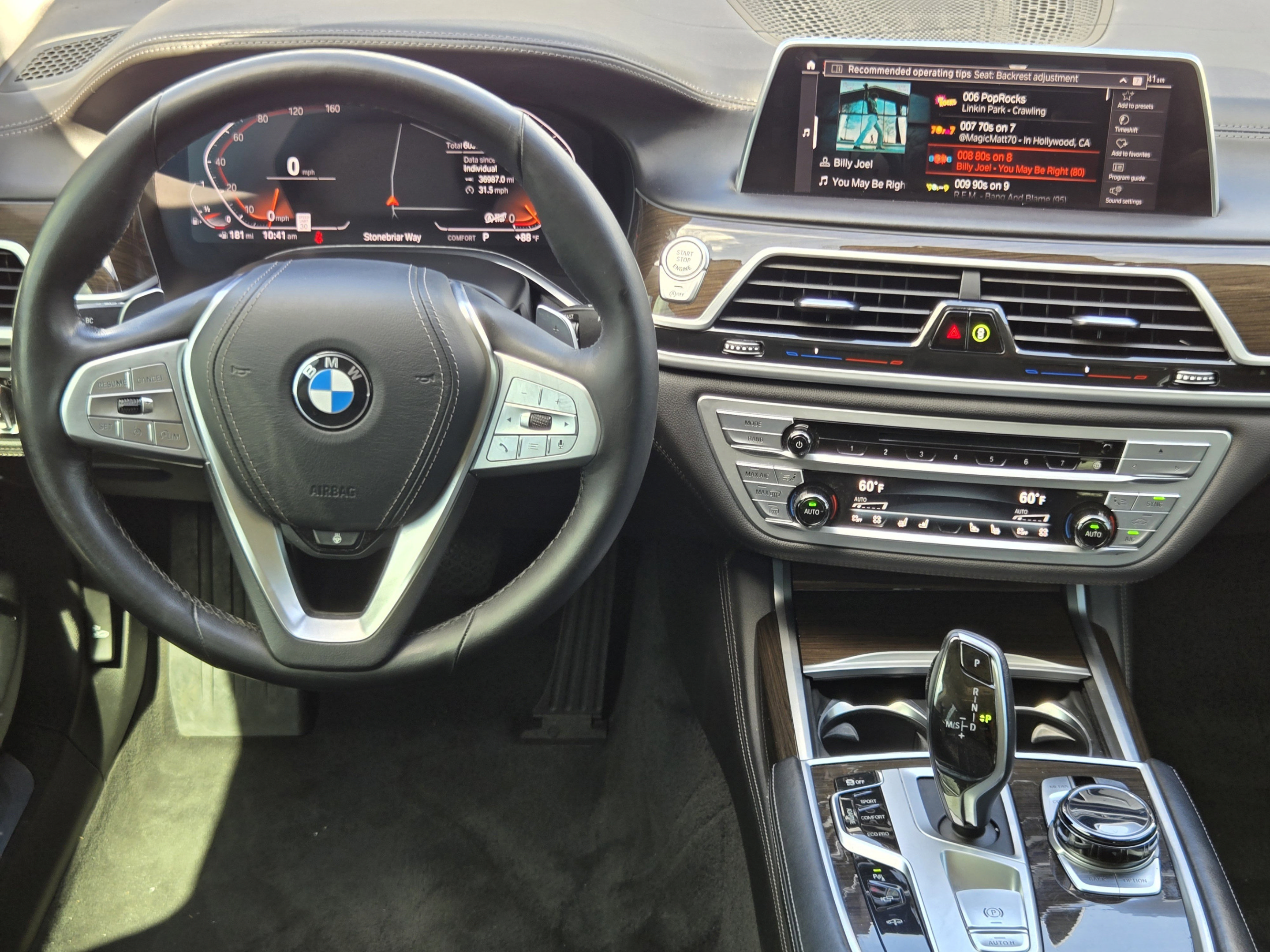 Used 2020 BMW 740i w/ Premium Package RWD image 24