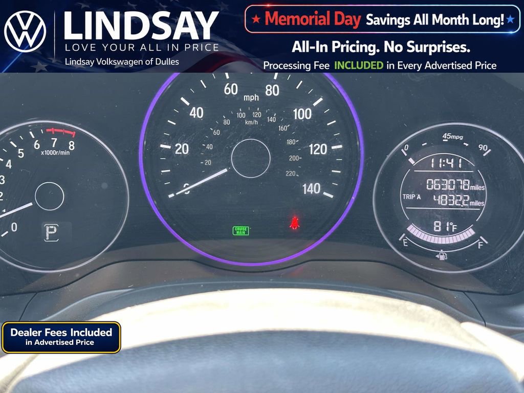 Used 2017 Honda HR-V EX-L image 25