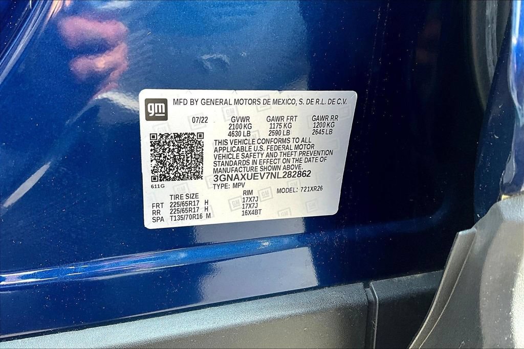 Used 2022 Chevrolet Equinox LT AWD/4WD image 16
