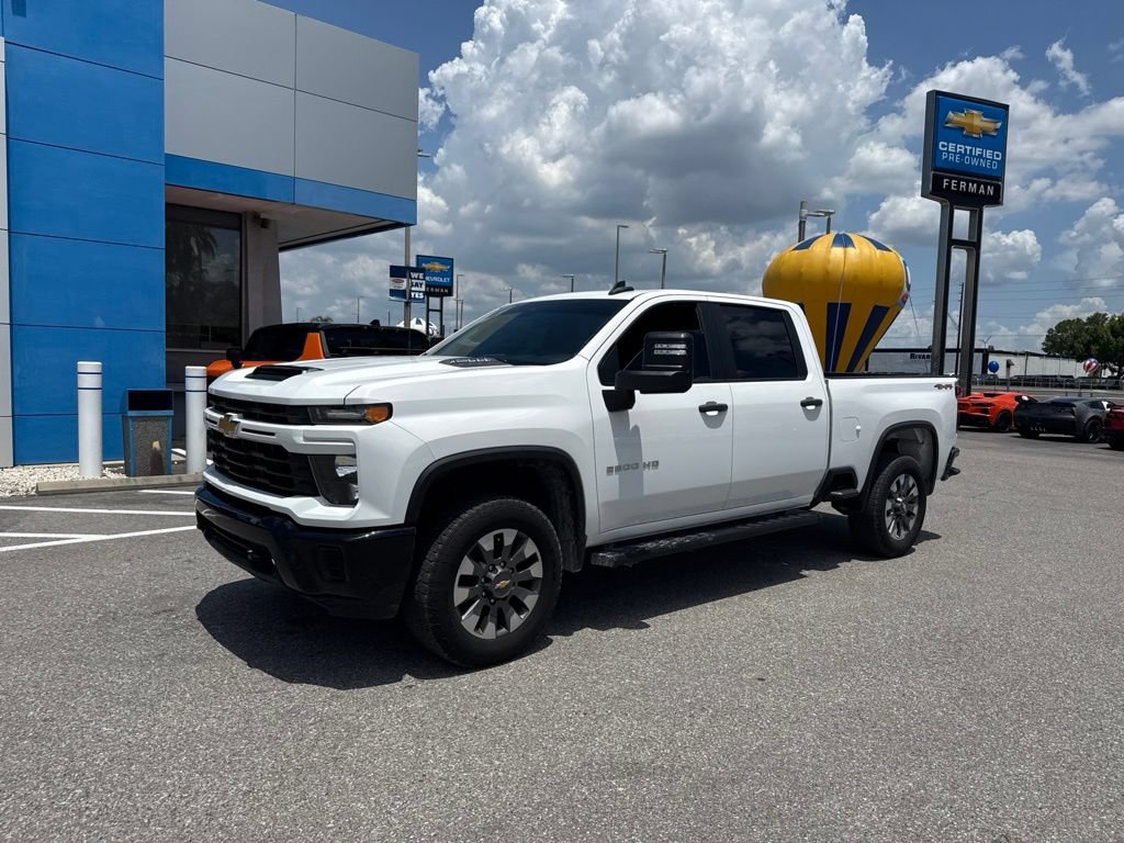 Used 2024 Chevrolet Silverado 2500 Custom w/ Custom Value Package AWD/4WD image 1