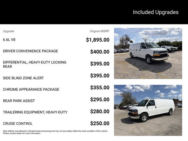 New 2026 Chevrolet Express 3500 Extended w/ Driver Convenience Package RWD image 14