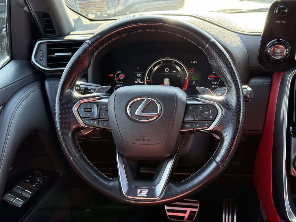Used 2023 Lexus LX 600 F Sport w/ Accessory Package (Z1) AWD/4WD image 9