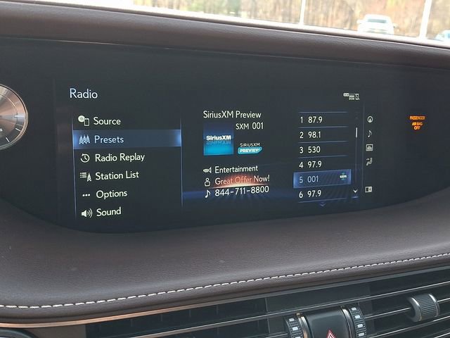 Used 2018 Lexus LS 500 w/ Interior Upgrade Package image 17