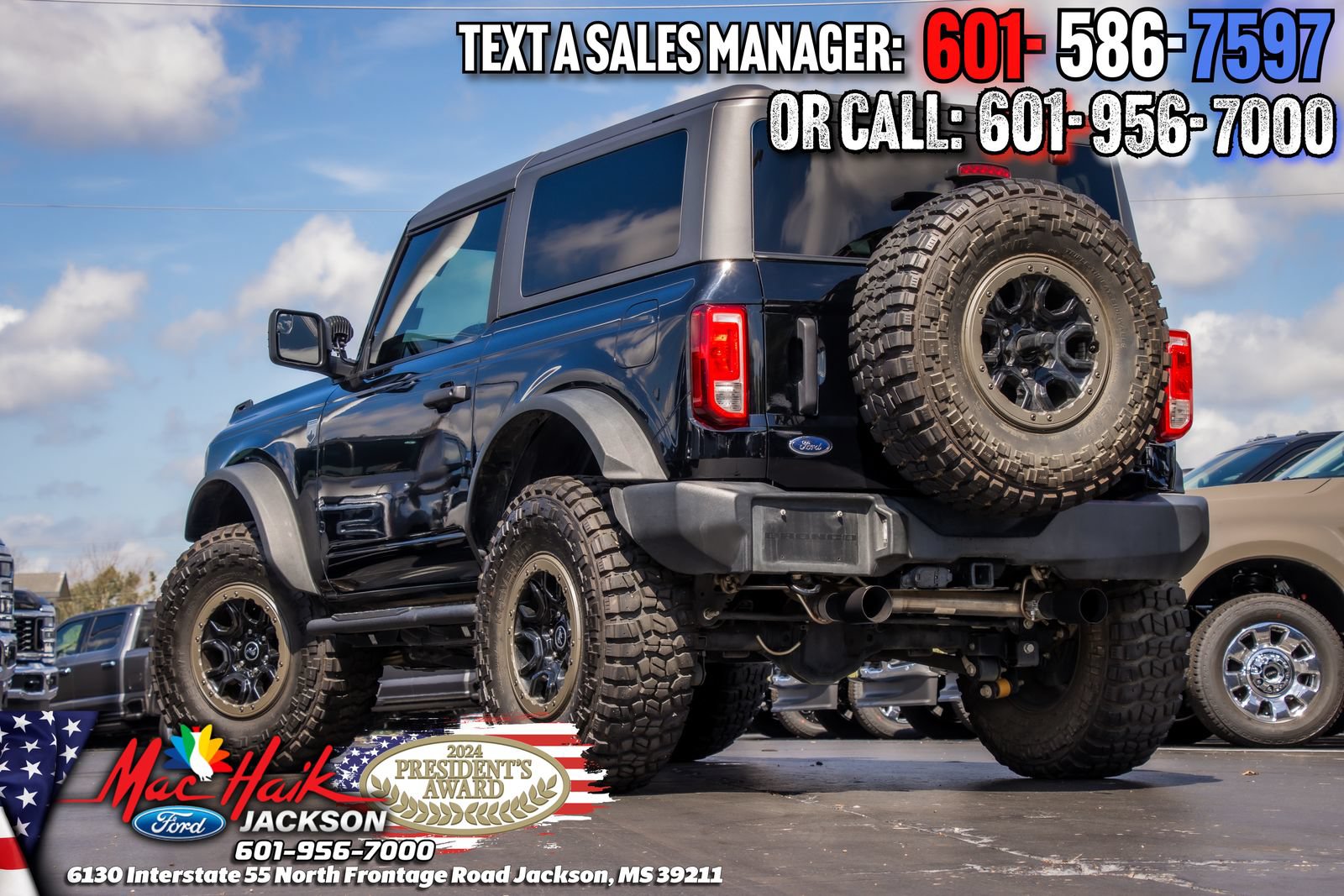 Used 2022 Ford Bronco Big Bend w/ Sasquatch Package AWD/4WD image 7