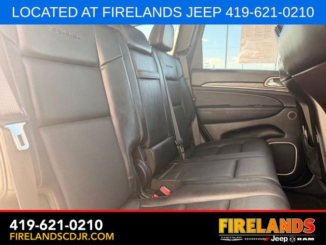 Used 2015 Jeep Grand Cherokee Summit w/ Platinum Series Group AWD/4WD image 12