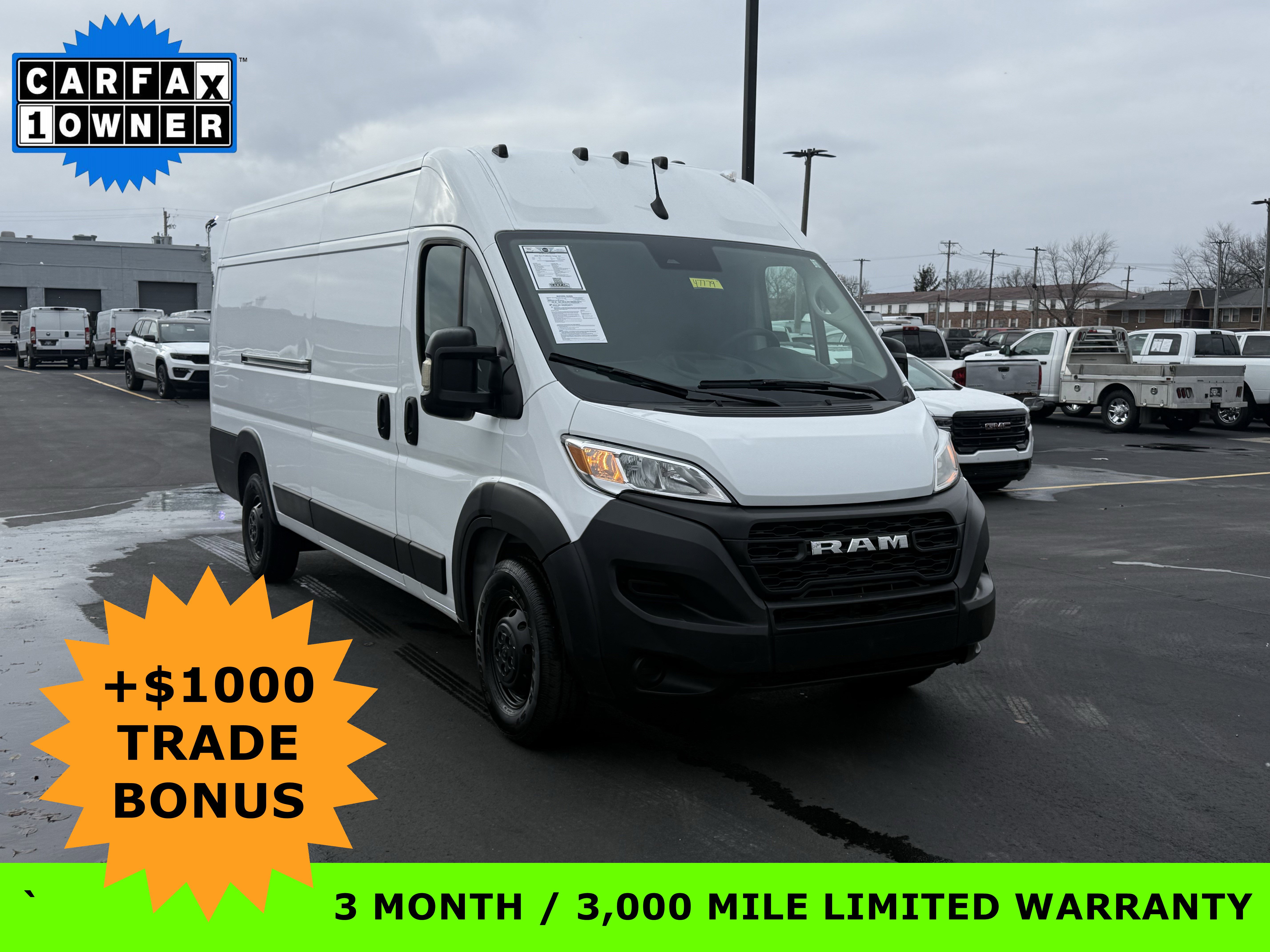 Used 2023 RAM ProMaster 3500