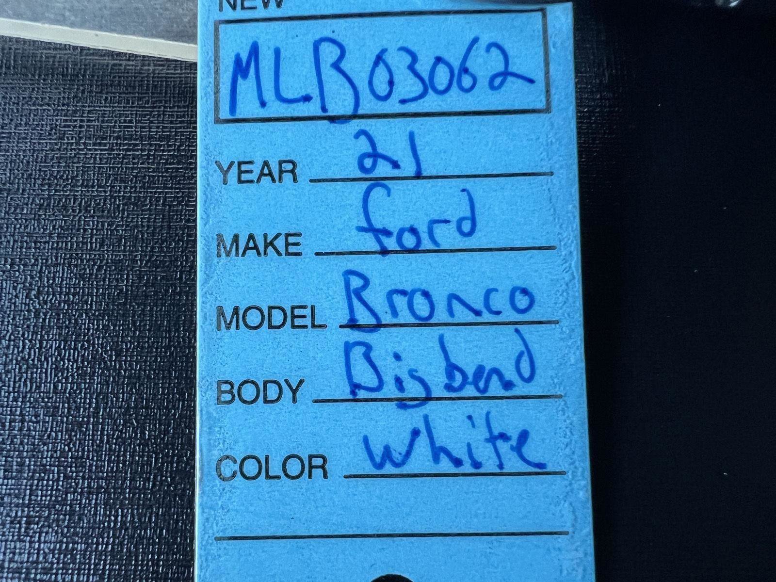 Used 2021 Ford Bronco Big Bend w/ Sasquatch Package image 33