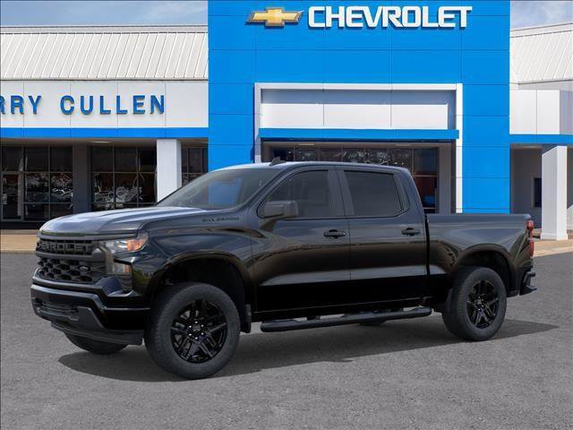 New 2026 Chevrolet Silverado 1500 Custom w/ Turbomax Blackout Package RWD image 2