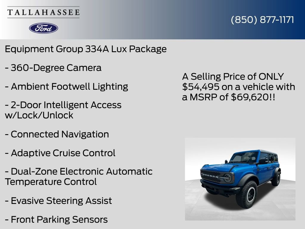 New 2025 Ford Bronco Badlands AWD/4WD image 13