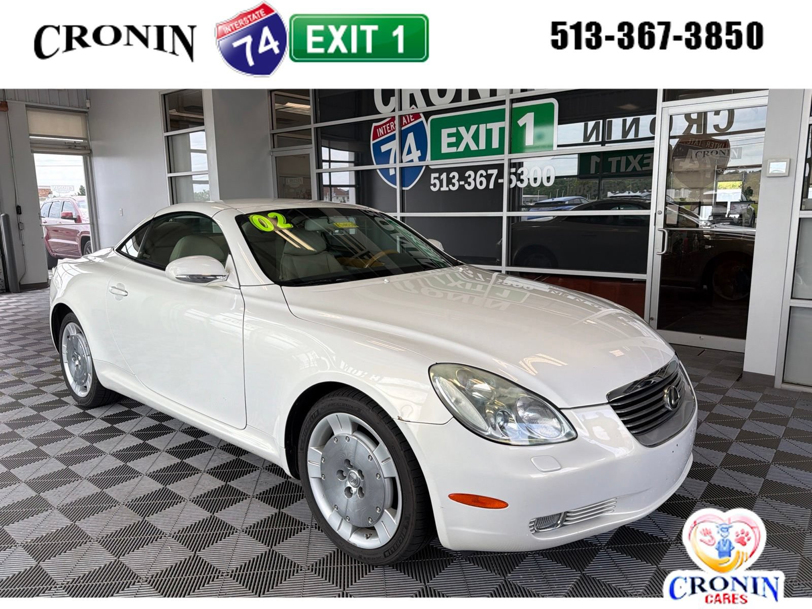 Used 2002 Lexus SC 430 Convertible RWD image 1
