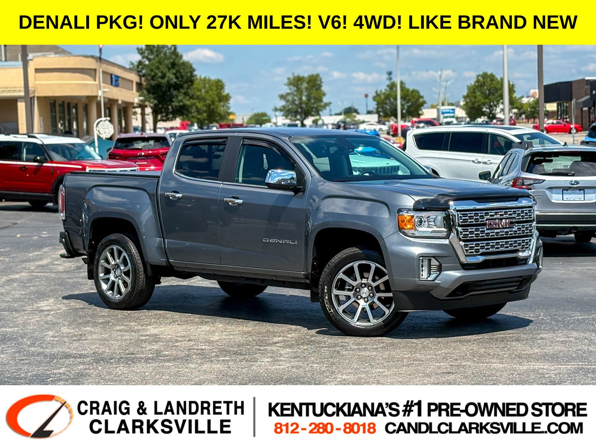 Used 2022 GMC Canyon Denali AWD/4WD image 1