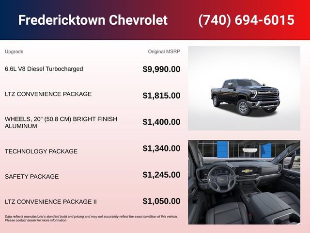 New 2026 Chevrolet Silverado 2500 LTZ w/ LTZ Convenience Package AWD/4WD image 5
