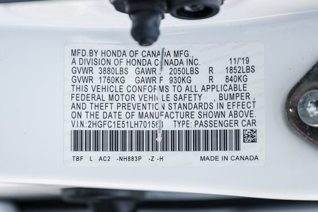 Used 2020 Honda Civic Si image 71