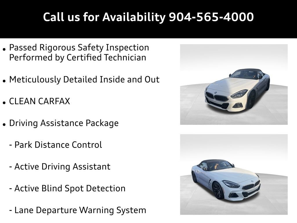 Used 2020 BMW Z4 M40i w/ Executive Package image 9