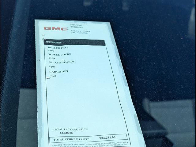 New 2026 GMC Terrain Elevation image 9