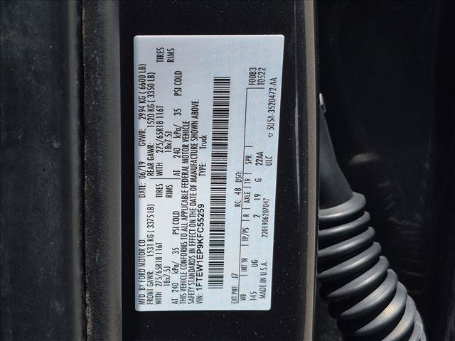 Used 2019 Ford F150 XLT w/ Equipment Group 302A Luxury AWD/4WD image 25