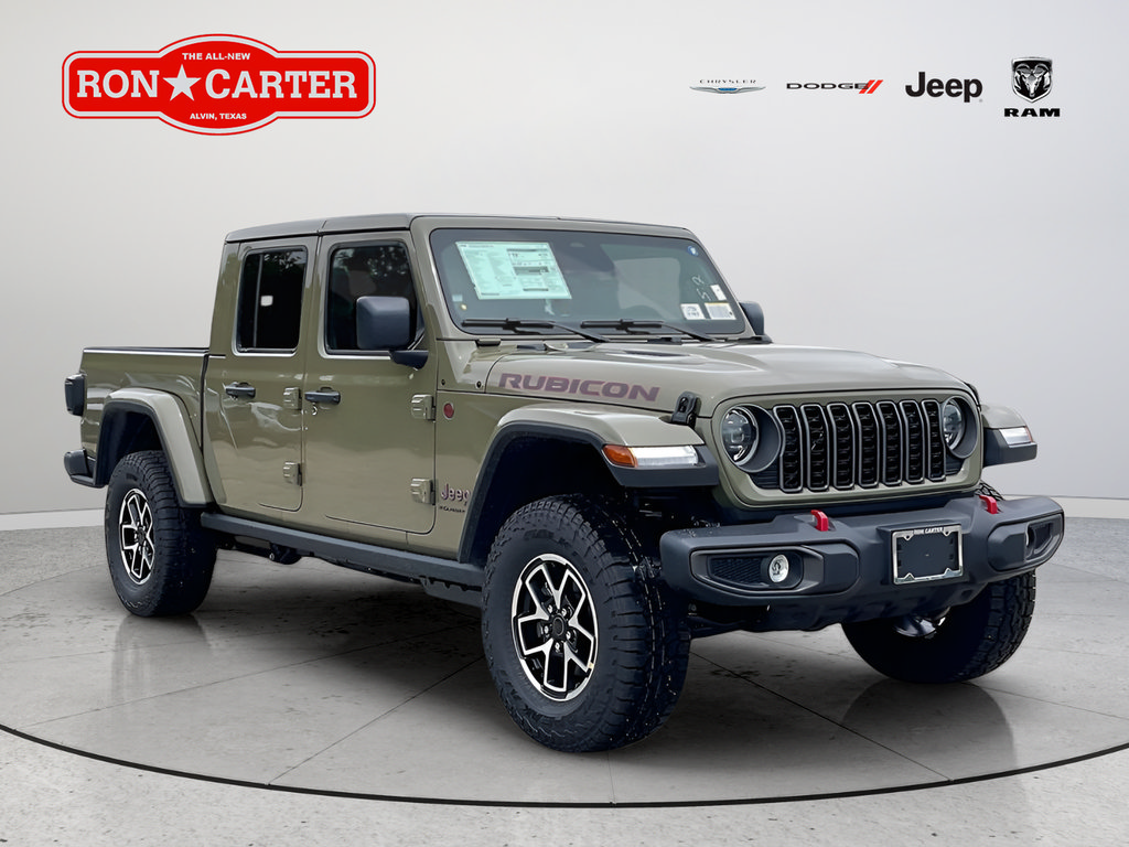 New 2026 Jeep Gladiator Rubicon w/ Steel Power Dome Hood Package