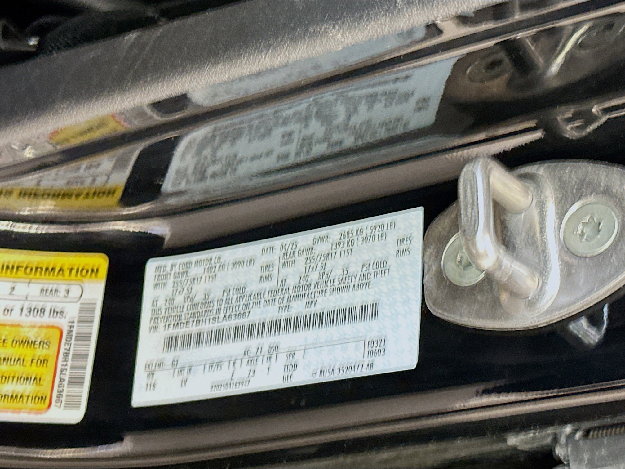 Used 2025 Ford Bronco Big Bend AWD/4WD image 12