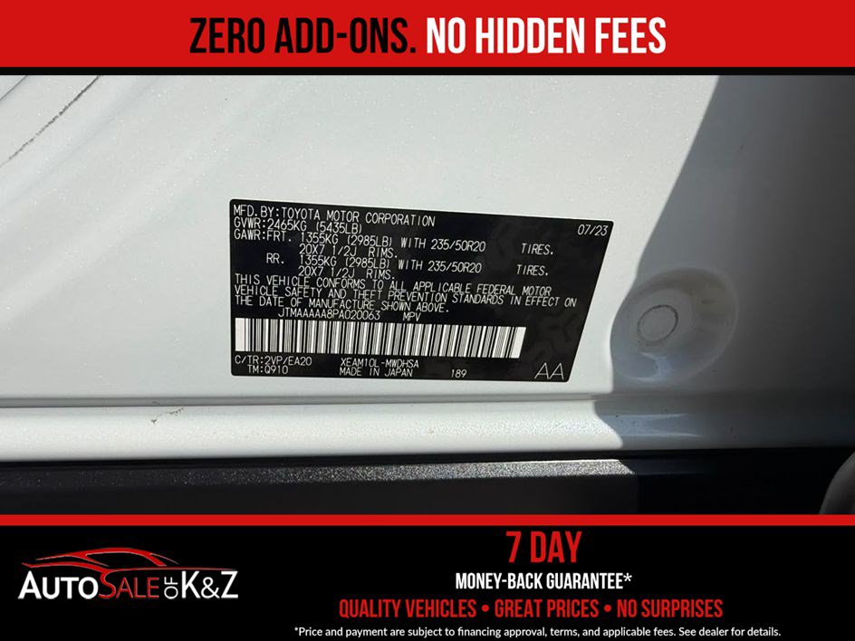 Used 2023 Toyota bZ4X FWD w/ Weather Package image 33