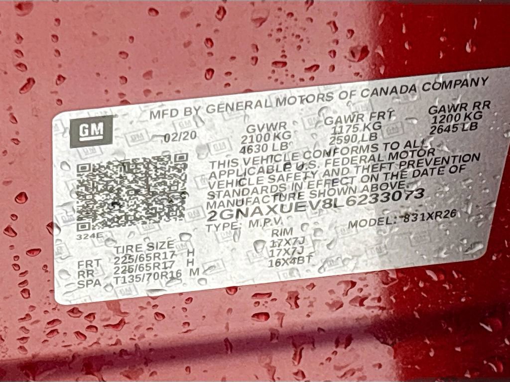 Used 2020 Chevrolet Equinox LT image 30