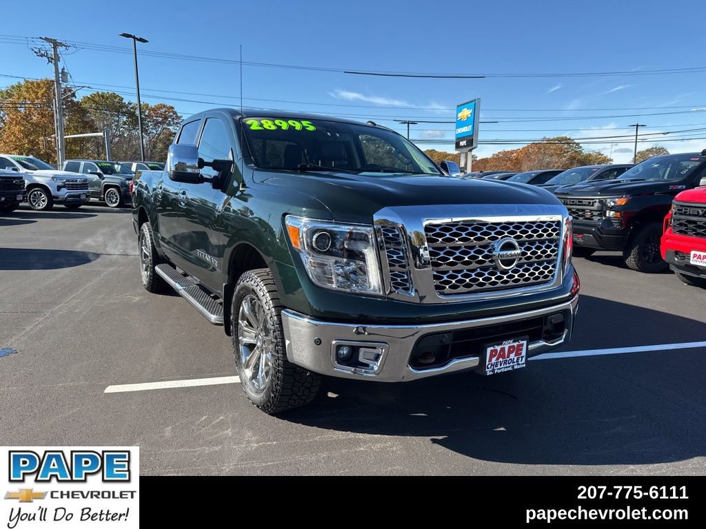 Used 2019 Nissan Titan SL w/ Chrome Package