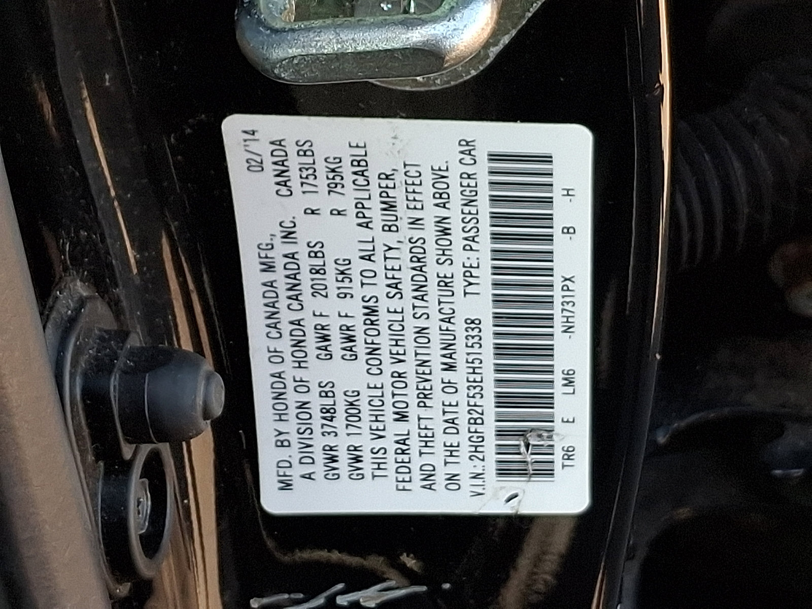 Used 2014 Honda Civic LX image 26