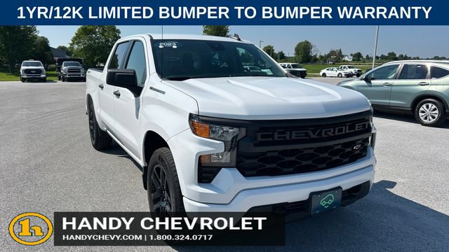 Certified 2023 Chevrolet Silverado 1500 Custom AWD/4WD image 1