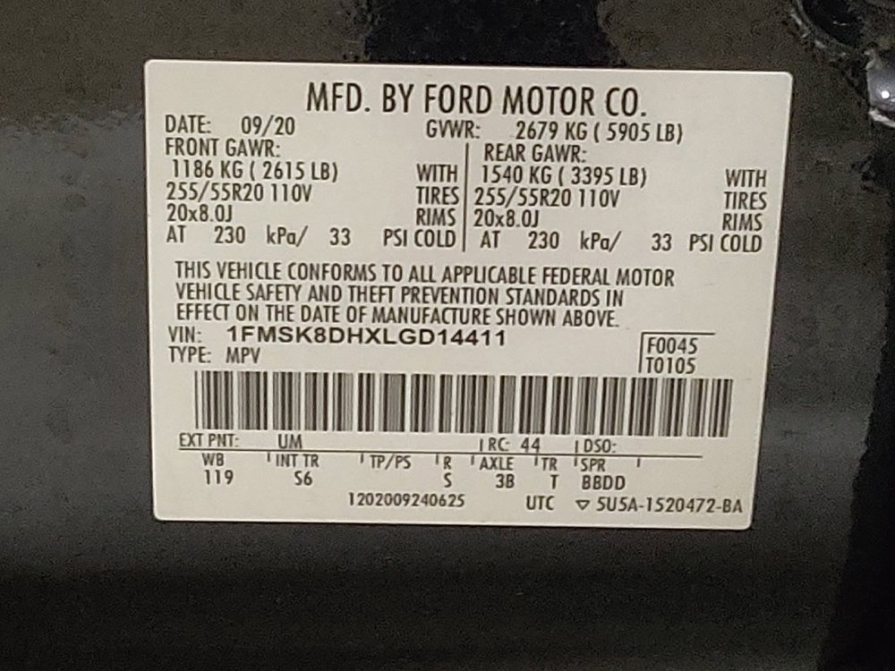 Used 2020 Ford Explorer XLT w/ Equipment Group 202A AWD/4WD image 33