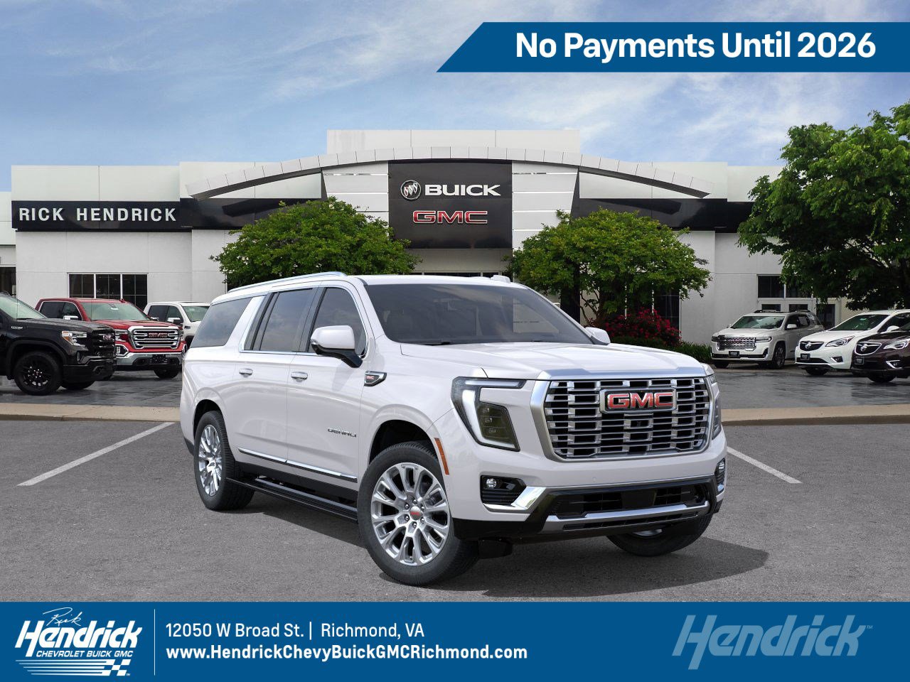 New 2025 GMC Yukon XL Denali w/ Denali Reserve Package