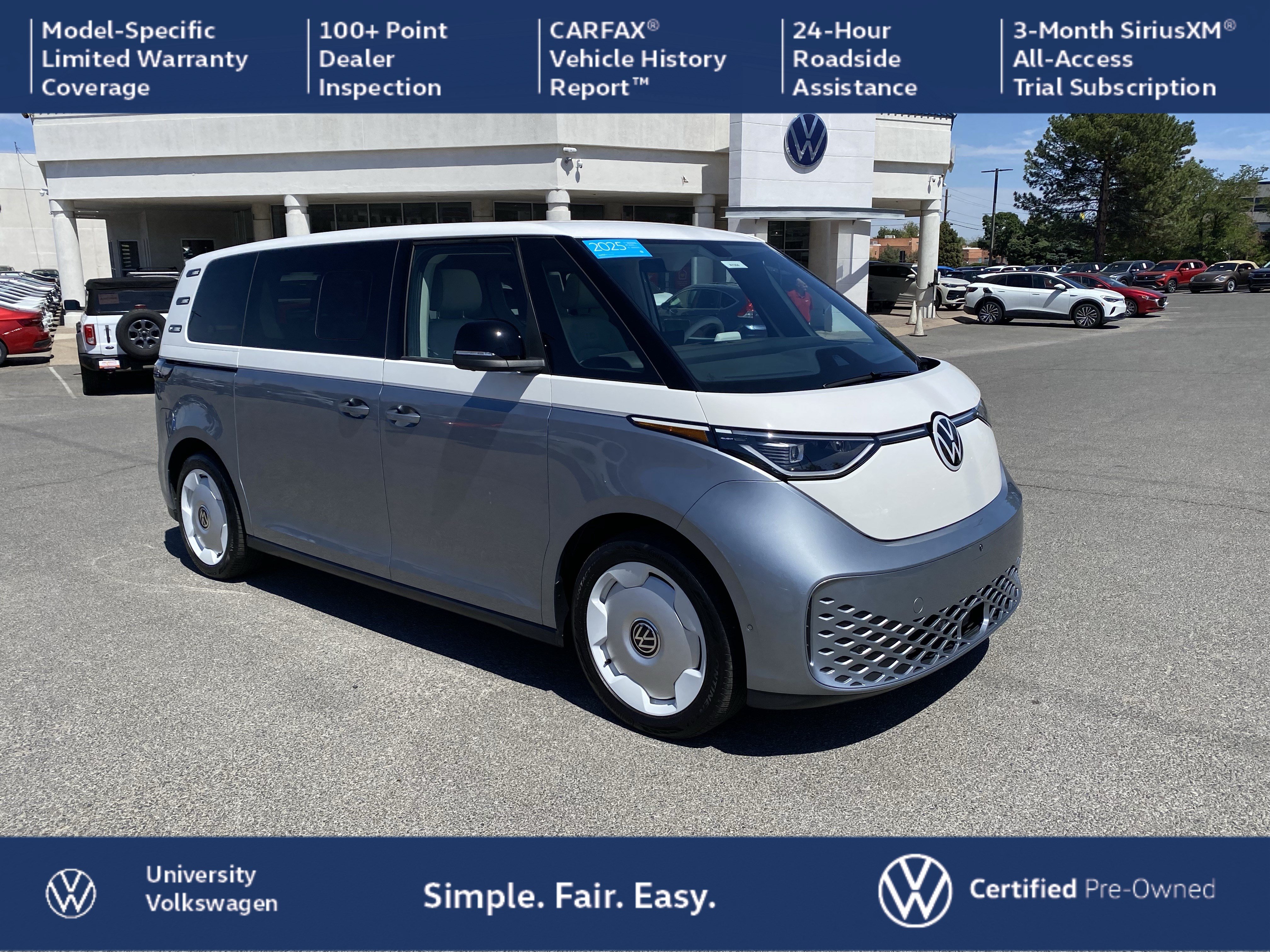 Certified 2025 Volkswagen ID. Buzz 1st Edition RWD image 1