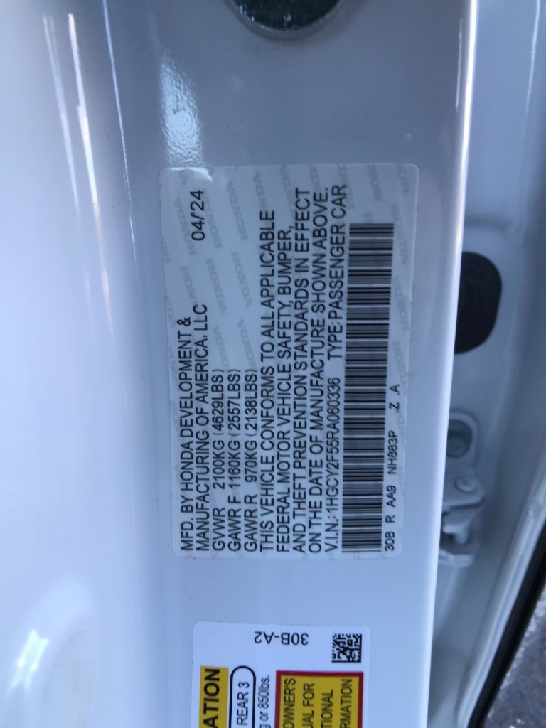 Certified 2024 Honda Accord Sport image 18