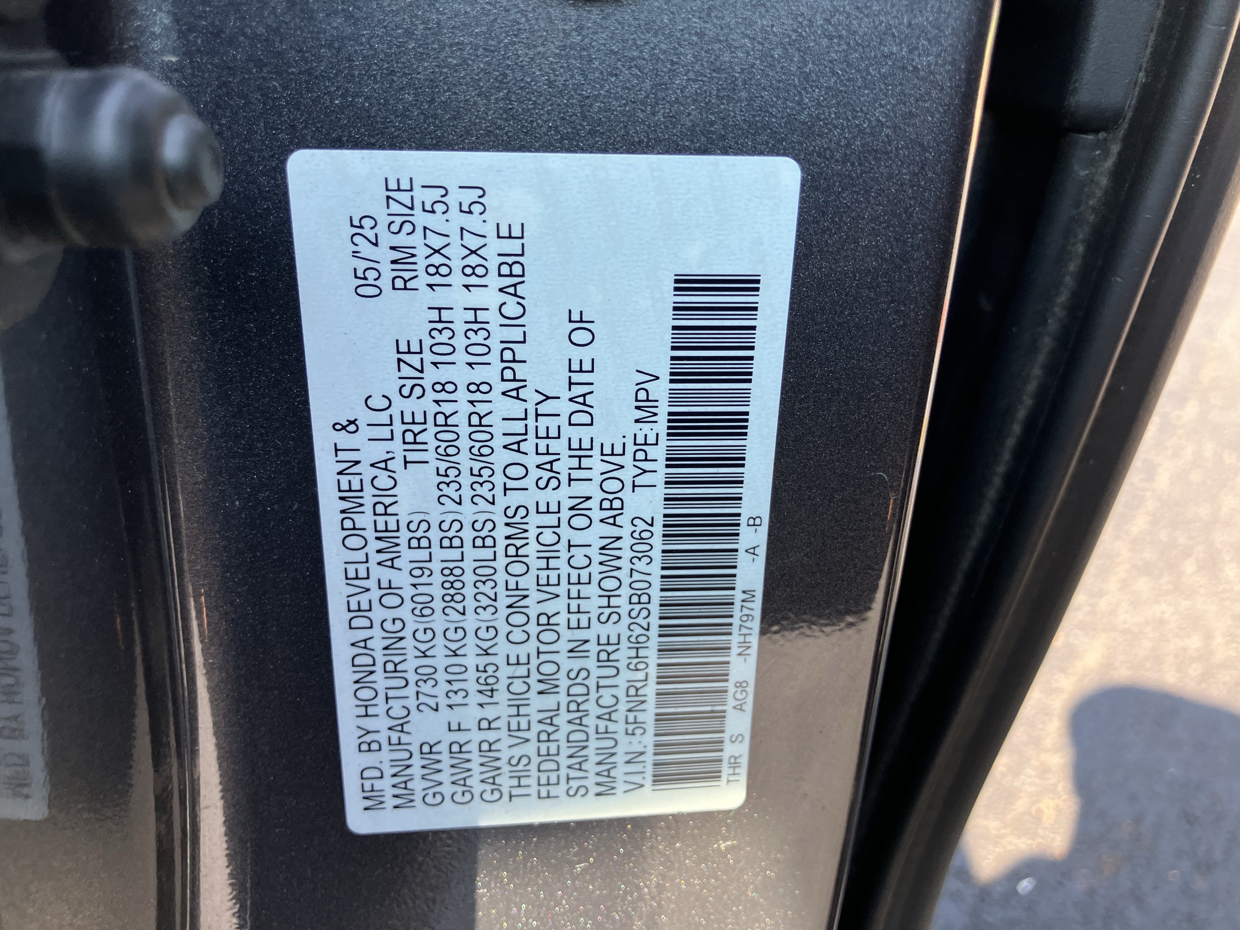 Used 2025 Honda Odyssey EX-L image 38