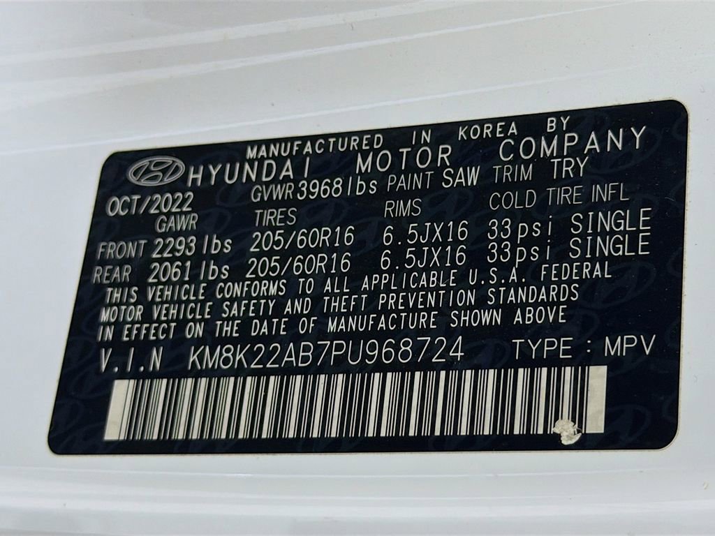 Used 2023 Hyundai Kona SE FWD image 32