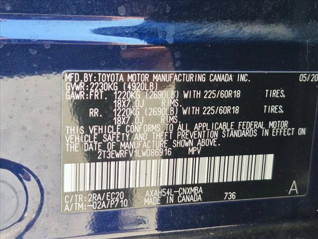 Used 2020 Toyota RAV4 XSE w/ XSE Grade Weather Package AWD/4WD image 25