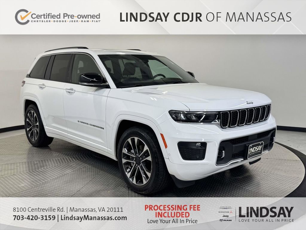 Used 2022 Jeep Grand Cherokee Overland w/ Luxury Tech Group IV