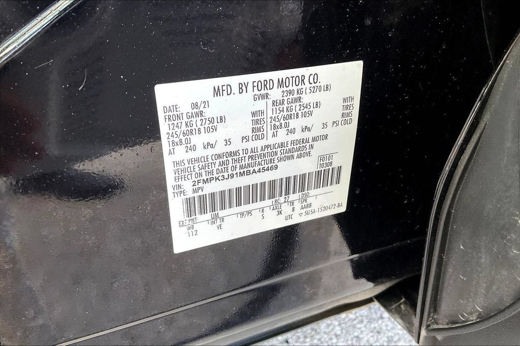 Used 2021 Ford Edge SEL w/ Convenience Package FWD image 31