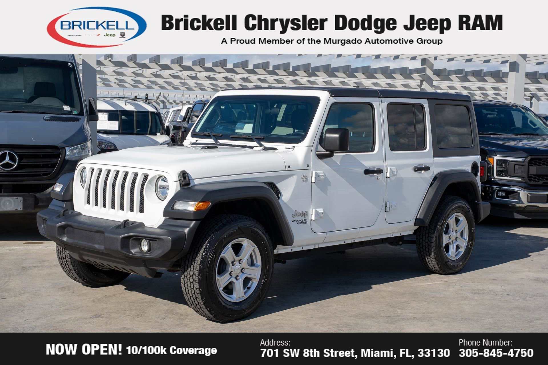 Used 2020 Jeep Wrangler Unlimited Sport S