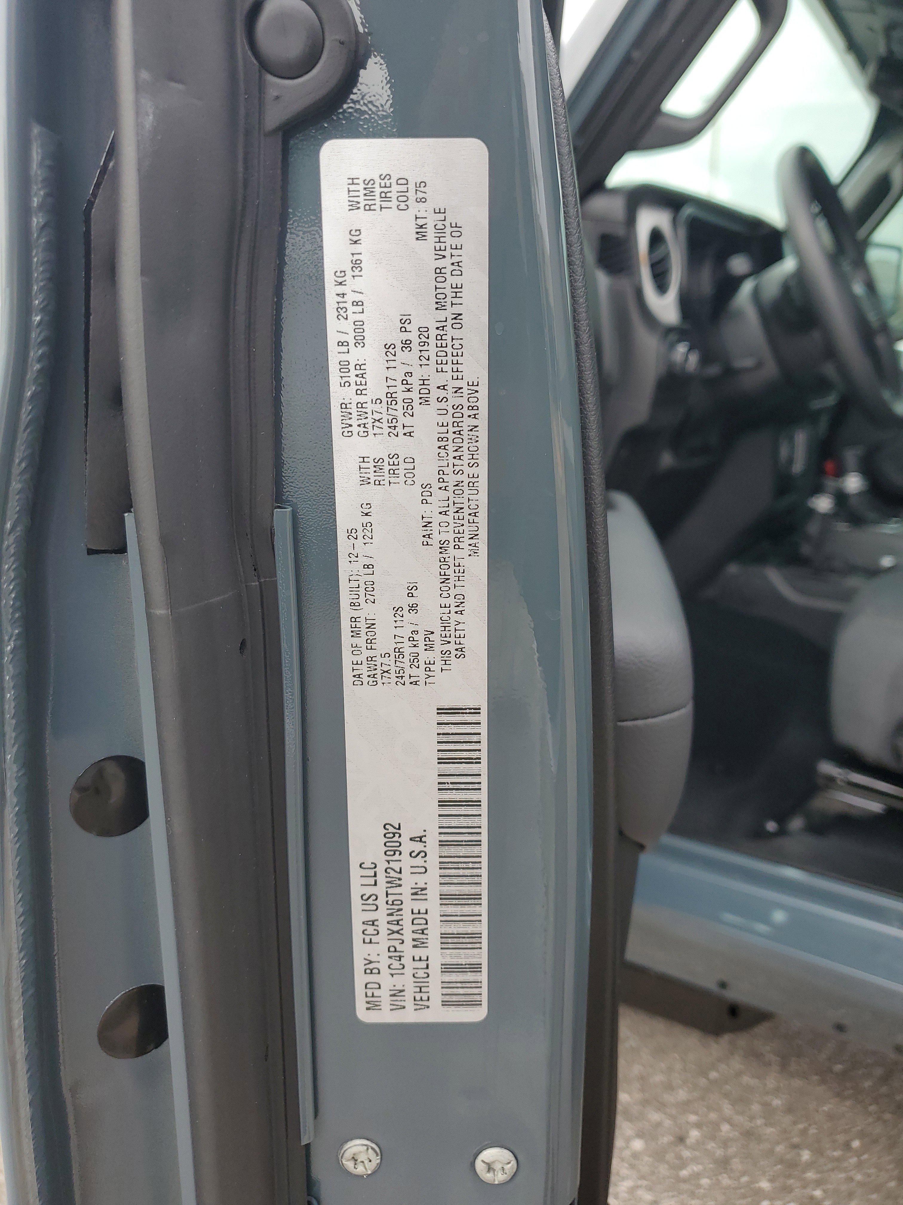 New 2026 Jeep Wrangler Sport AWD/4WD image 18